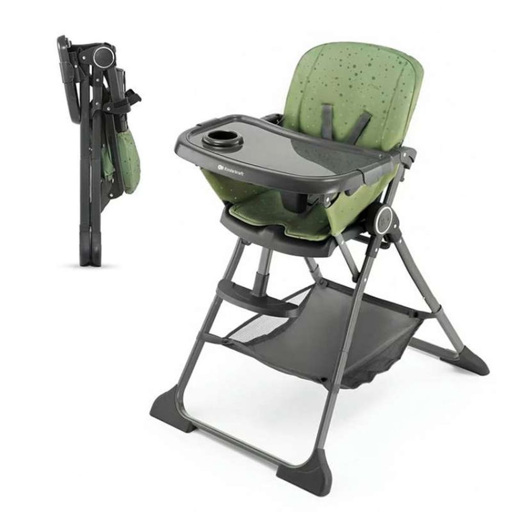 Kinderkraft Hranilica Foldee, Green slika 2