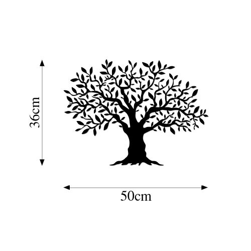 Wallity Metalna zidna dekoracija, Monumental Tree Medium slika 5