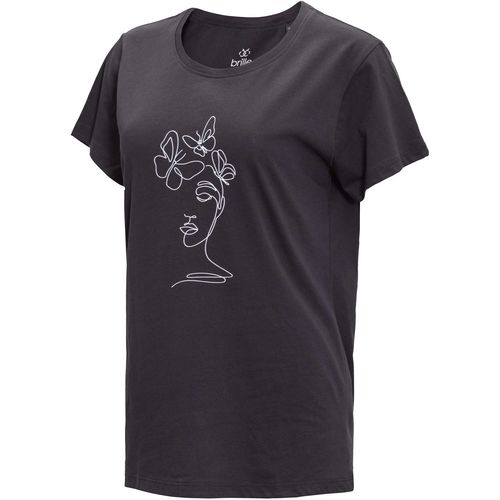 GRAPHIC CURVY FIT T-shirt - CRNA slika 1