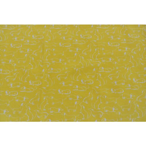 Kuhinjska krpa print Yellow dogs  45x70cm 3398 slika 1