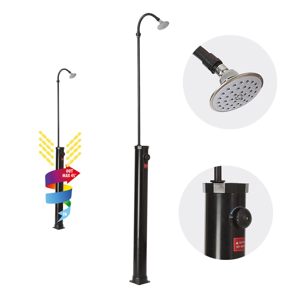 Papillon Vrtni solarni tuš, 9l, 2.15m slika 2
