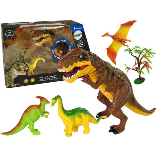 Set dinosaura T-Rex s drugim dinosaurima slika 1