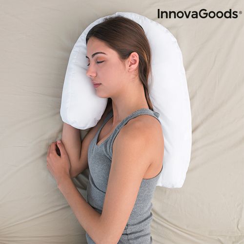 InnovaGoods ergonomski jastuk za bočni položaj oblik U 39 x 57 x 14cm slika 8