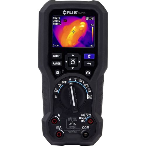 FLIR DM285 ručni multimetar  digitalni grafički zaslon, integrirana toplinska kamera CAT III 1000 V, CAT IV 600 V slika 3