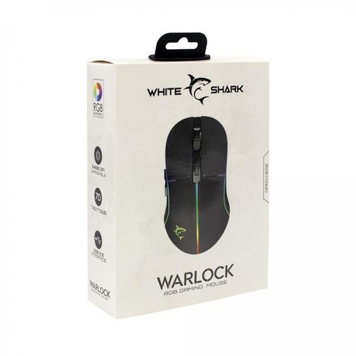 White Shark miš GM-5010 WARLOCK crni RGB / 6400 dpi slika 9