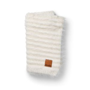 Elodie Plišana pletena dekica Furry Knit Blanket 100 × 75cm, Vanilla White