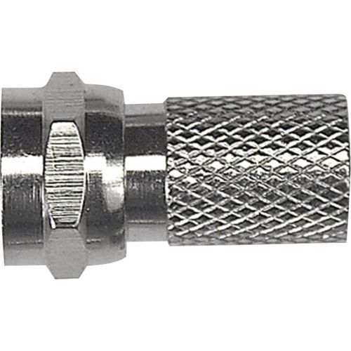 F priključak s gumenom brtvom  Promjer kabela: 7 mm slika 1