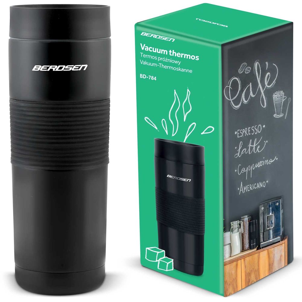 Vakuumska termosica 590 ml BD-784 crna slika 1