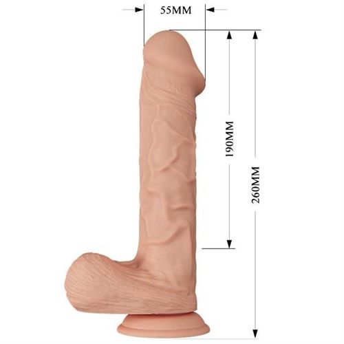 Baile Beautiful Encounter Bergrisi vibrirajući dildo 26cm slika 3