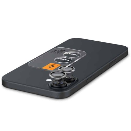 Spigen - Optik.tR staklo za kameru (2 kom) AGL08531 za iPhone 16 / iPhone 16 Plus - prozirno slika 2