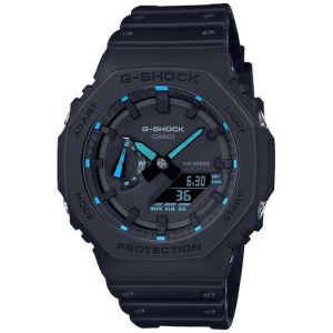 Muški sat Casio G-Shock OAK - NEON BLUE INDEX Crna (Ø 45 mm)