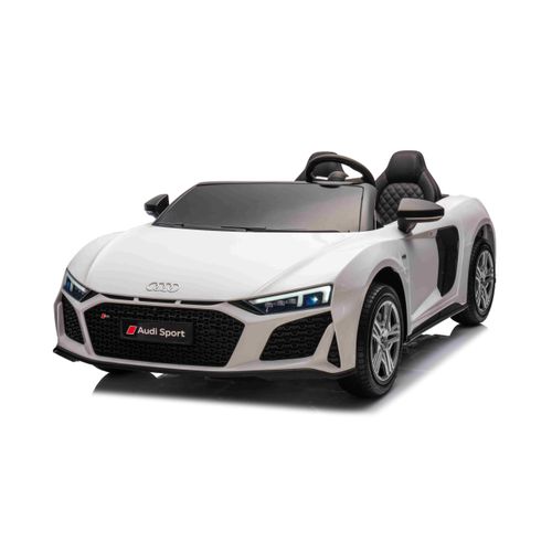 Licencirani auto na akumulator Audi R8 Spyder LIFT - dvosjed - bijeli slika 1