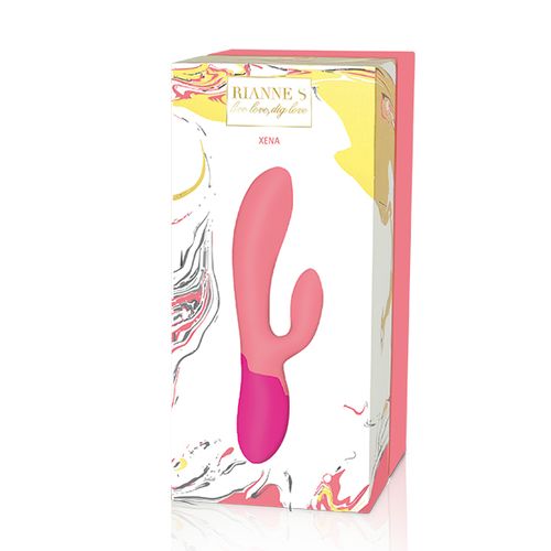 RS - Essentials - Xena Rabbit Vibrator Coral &amp; French Rose slika 6