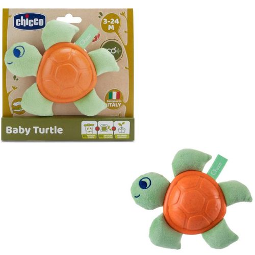 Chicco Zvečka Eco+ Baby Turtle - Kornjača 3-24mj slika 1