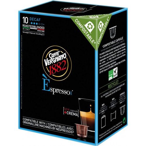 Vergnano Espresso kapsule bez kofeina 50g, 10 kapsula slika 1