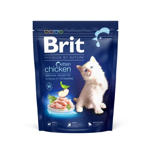 Brit Premium by Nature Cat Kitten, piletina, 300 g slika 1