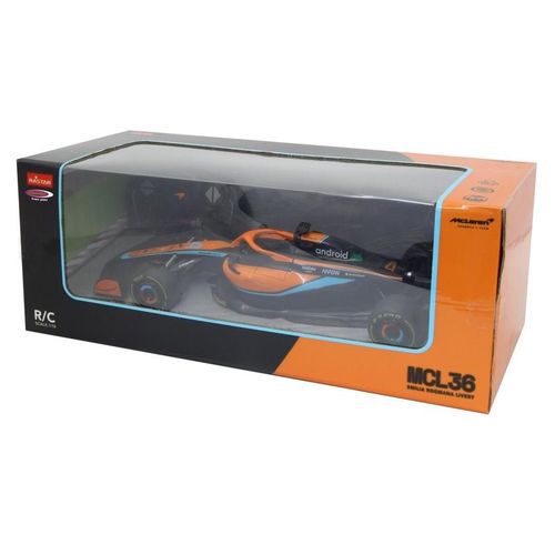 Jamara auto na daljinsko upravljanje DELUX McLaren F1 MCL36, narančasti 1:18 slika 2