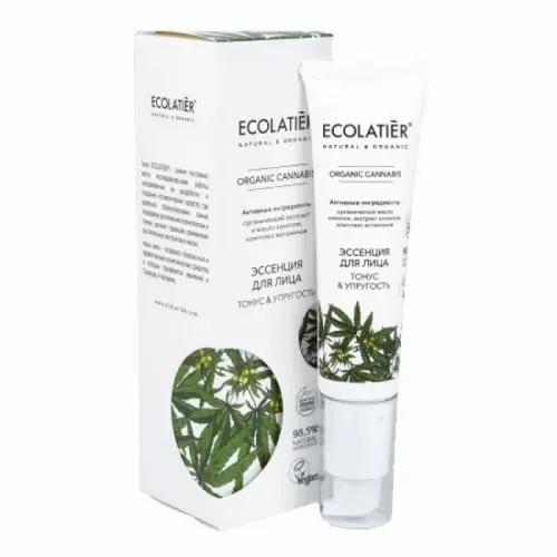 ECOLATIER Green Face tonik za lice sa uljem konoplje i vitaminom E 30ml slika 1