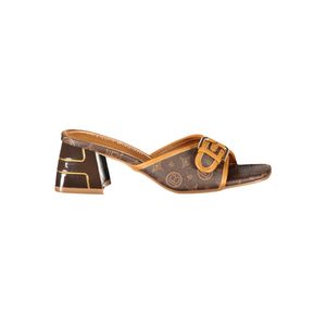LAURA BIAGIOTTI WOMEN'S BROWN SANDALS