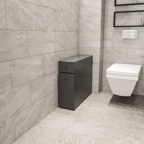 Calencia - Anthracite Anthracite Bathroom Cabinet slika 2