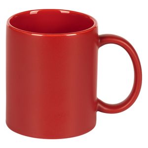 BARTON MATT,keramička šolja 325ml,crvena