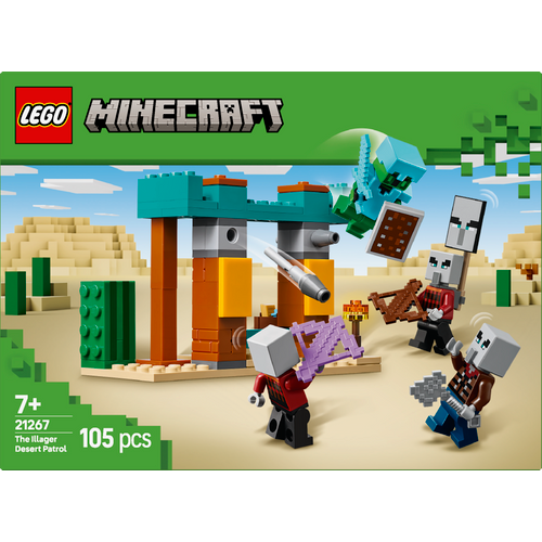 LEGO® MINECRAFT® 21267 Illageri u pustinjskoj patroli slika 4