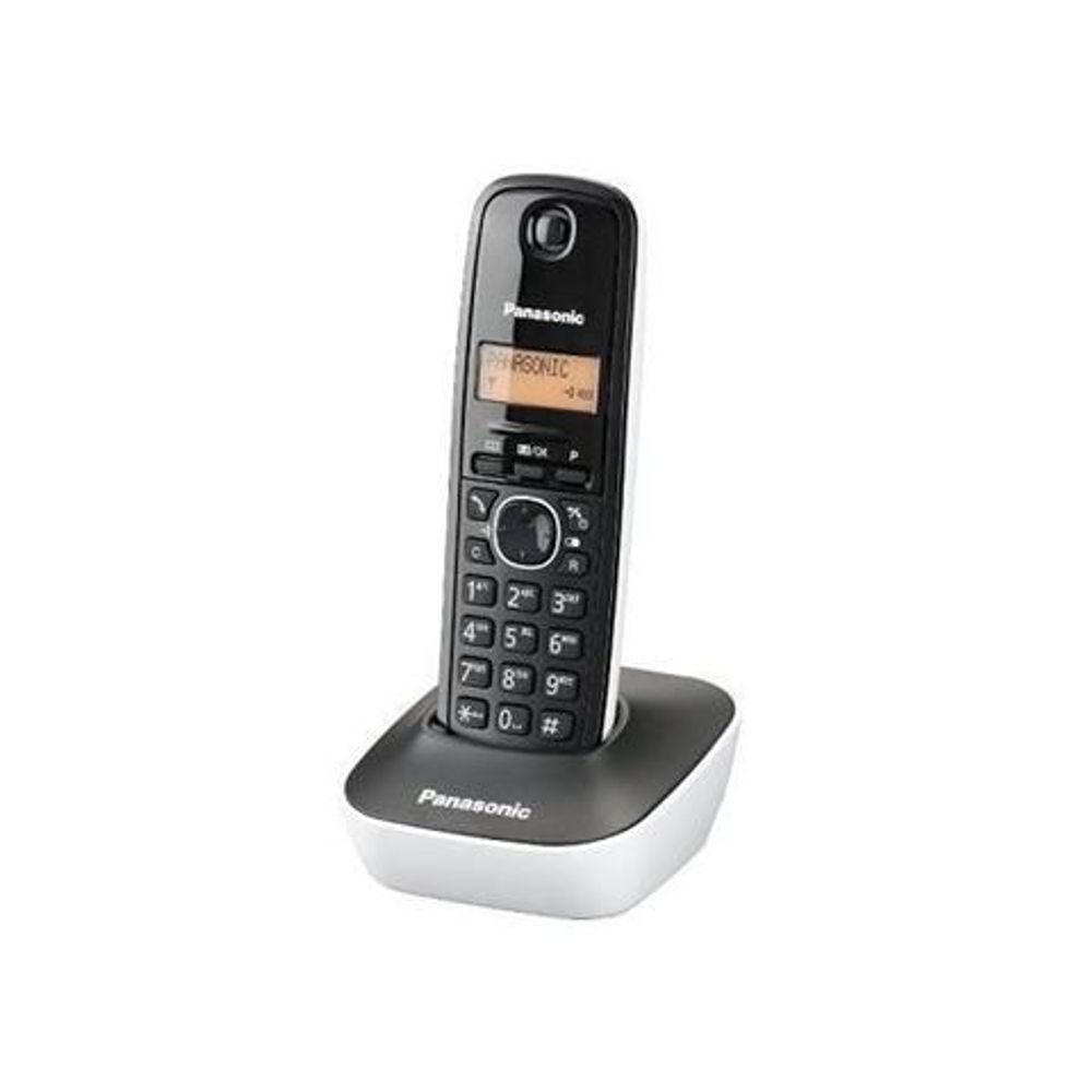 PANASONIC telefon bežični KX-TG1611FXW bijeli slika 1