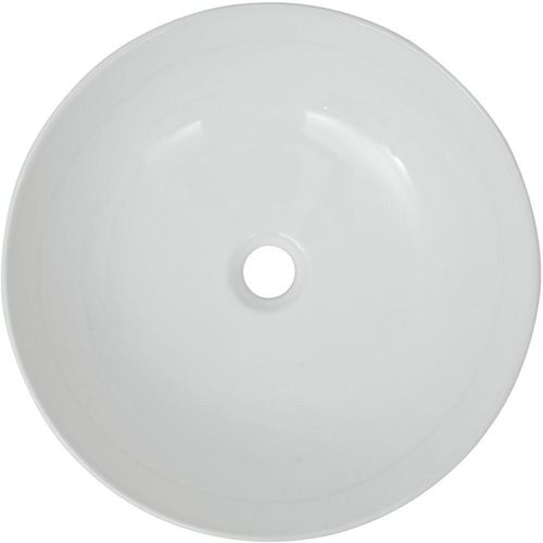 Umivaonik Okrugli Keramički Bijeli 41,5x13,5 cm slika 4
