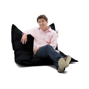 Cushion Pouf 100x100 - Crni Baštenski Jastučić