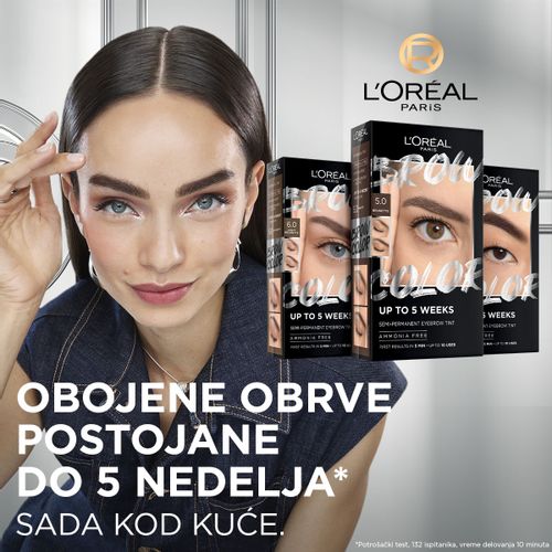 L'Oréal Paris Brow Color polutrajna boja za obrve 3.0 Dark Brunette​ slika 2