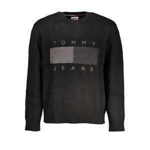 TOMMY HILFIGER MEN'S BLACK SWEATER