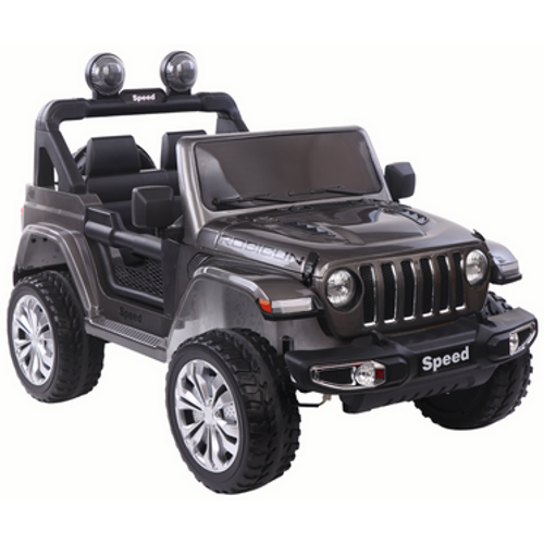 Jeep SPEED crni lakirani - auto na akumulator slika 1