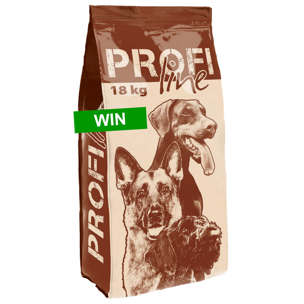 Profi line Win suha hrana za pse 18kg slika 1