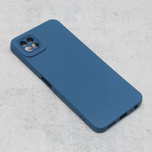 Torbica Silikon Pro Camera za Samsung A226B Galaxy A22 5G tamno plava slika 1
