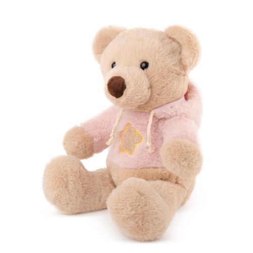 Amek plišana igračka Bear with pink blouse 29 cm - Beige slika 1