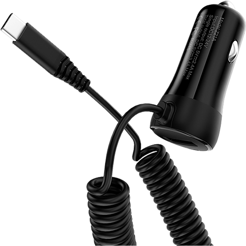 hoco. Auto punjač sa micro USB kabelom, 1 x USB,  2.4 A max. - Z21A Ascender single USB  slika 4