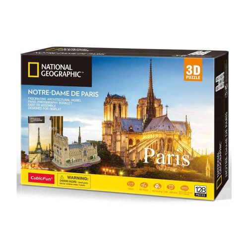 Cubicfun Puzzle Notre Dame De Paris Ds0986H slika 4