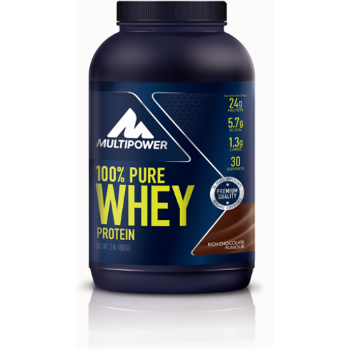 Multipower 100% Pure Whey Čokolada 900G slika 1