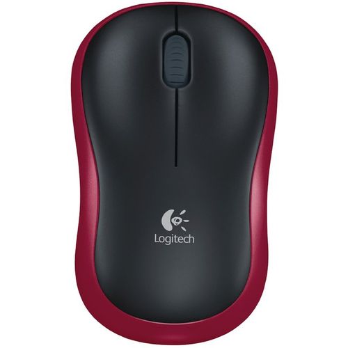 Logitech M185 Wireless Mouse for Notebook Red slika 1