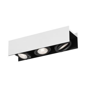 VIDAGO Stropna Rasvjeta - LED-CL/3 Bijela/Crna