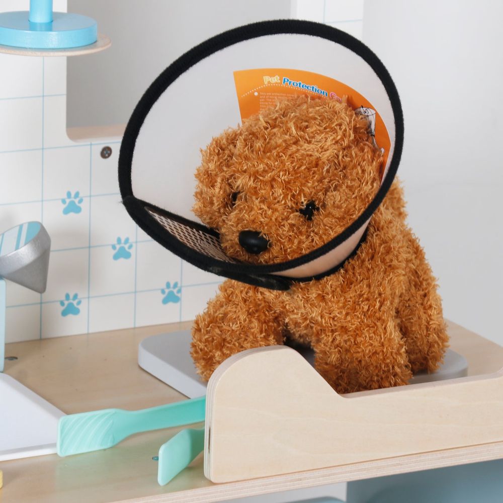 Kinder Home Drveni set za igru Pet Care Clinic - Veterinarska ordinacija slika 6