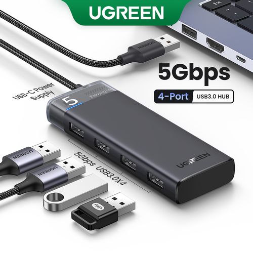 Ugreen USB 3.0 hub s 4 porta - brzina 5Gbps slika 3