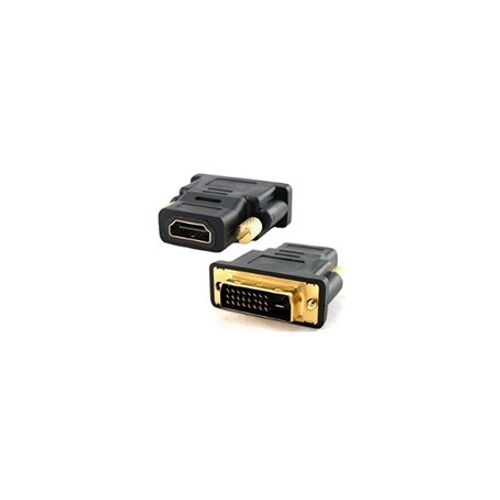 Adapter E-Green DVI-I (24+5) Dual Link (M) - HDMI (F) crni slika 1