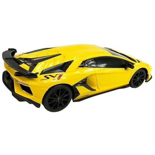 Licencirani auto na daljinsko upravljanje Lamborghini Aventador Rastar 1:24 - žuti slika 3