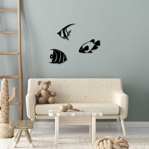 Wallity Metalna zidna dekoracija, Fishes - 300