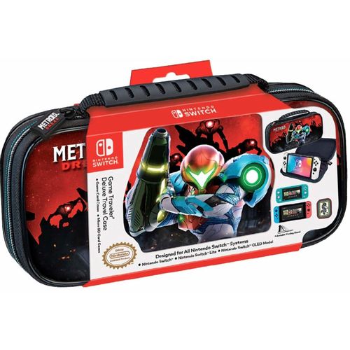 BIGBEN NINTENDO SWITCH DELUXE TRAVEL CASE METROID DROID slika 5