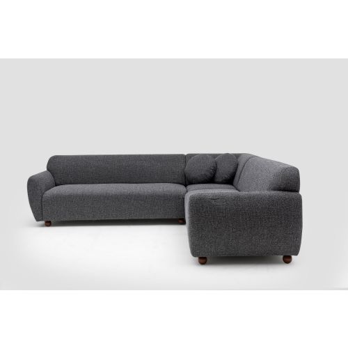 Atelier Del Sofa Eddy Corner 2 (3L-C-3R) - Dark Grey Dark Grey Corner Sofa slika 7