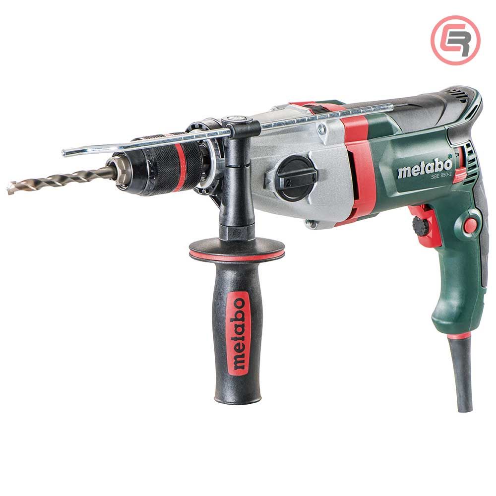 Metabo Bušilica SBE 850 - 2 R + L Vibraciona Elektronik 850 W + metaBOX 145 L - 600782500 slika 1