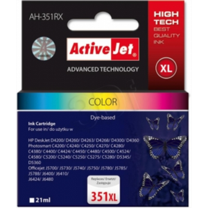 ActiveJet HP CB338 351XL Komplet Boja Tinti