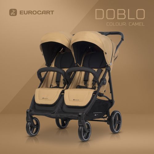 Eurocart Kolica za blizance Doblo Camel slika 1